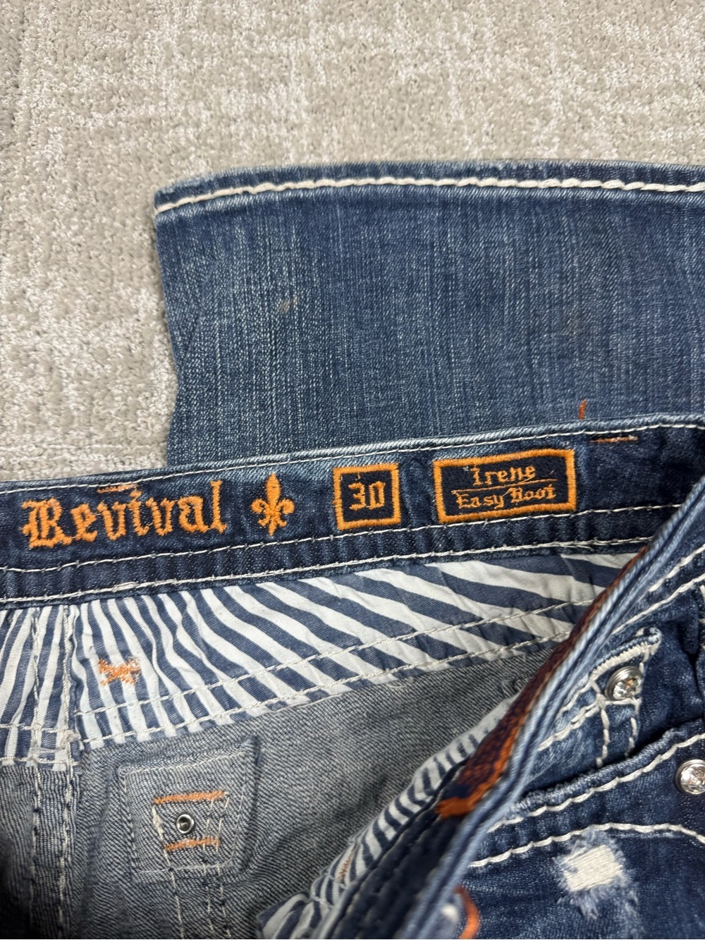 Rock Revival Irene Easy Boot Jean Women Size 30 - Picture 2 of 9